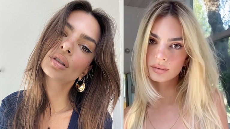 La modelo sorprendió mostrándose rubia.