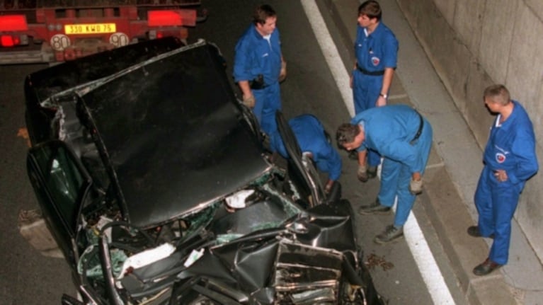 La muerte de Lady Di: así fue el terrible accidente en un túnel de París