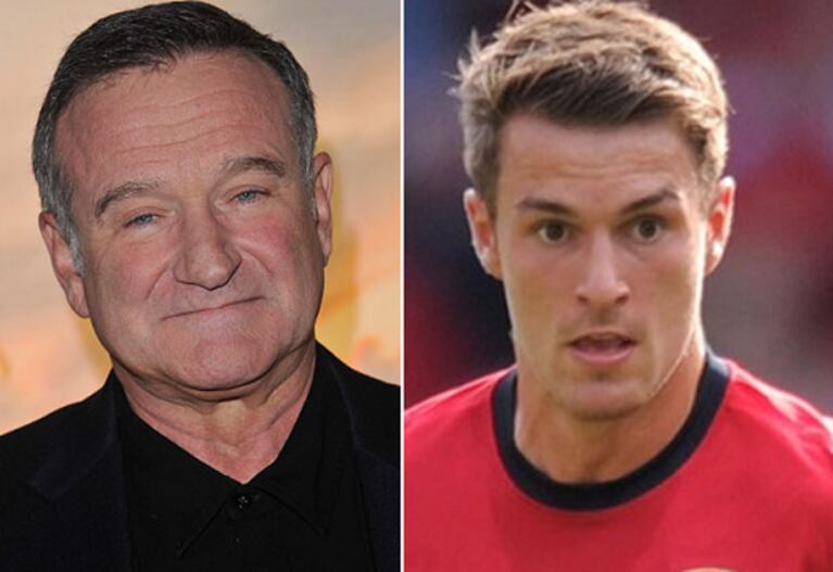 La muerte de Robin Williams: crece la "maldición" del jugador Aaron Ramsey. (Foto: Web)