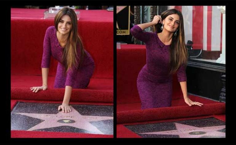 La mujer de Javier Bardem ya tiene su estrella en Hollywood (Foto: web)