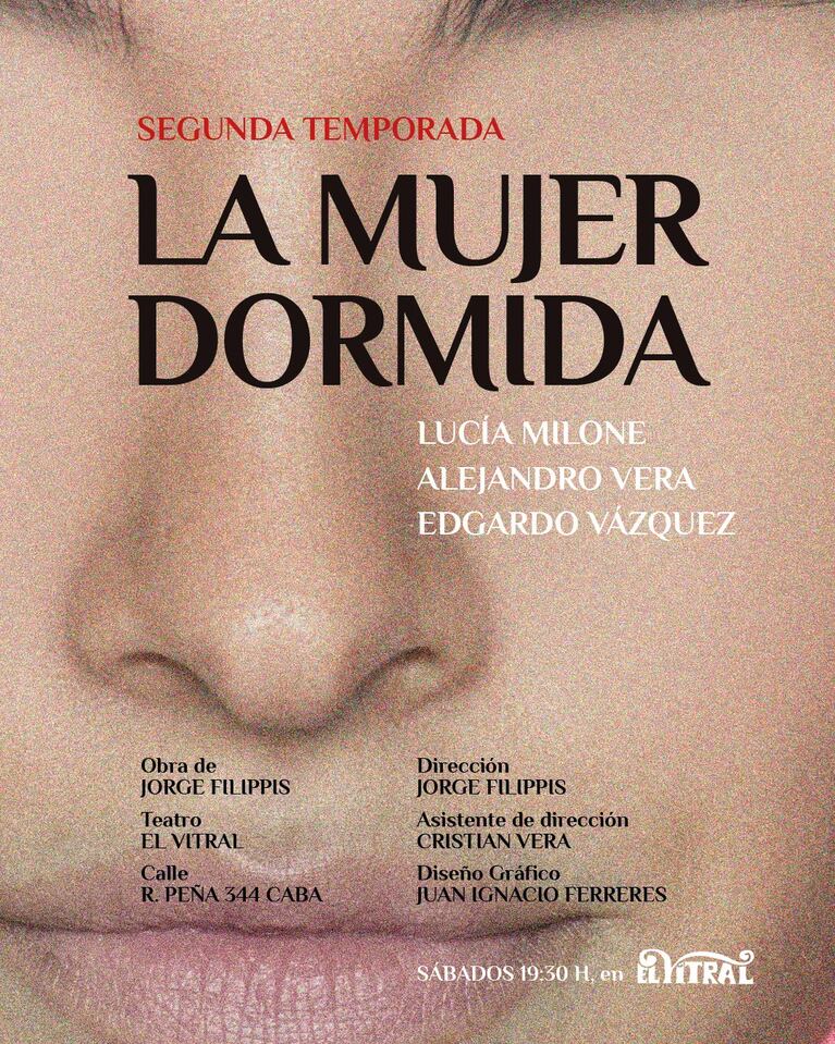 La mujer dormida.