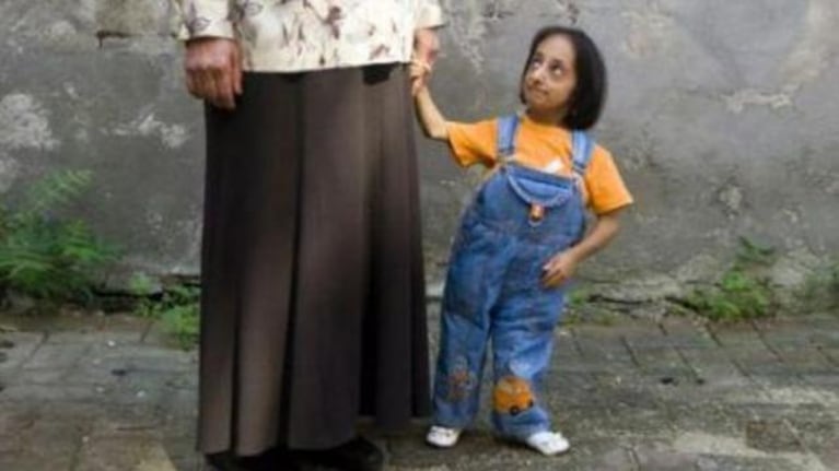 La mujer más pequeña del mundo