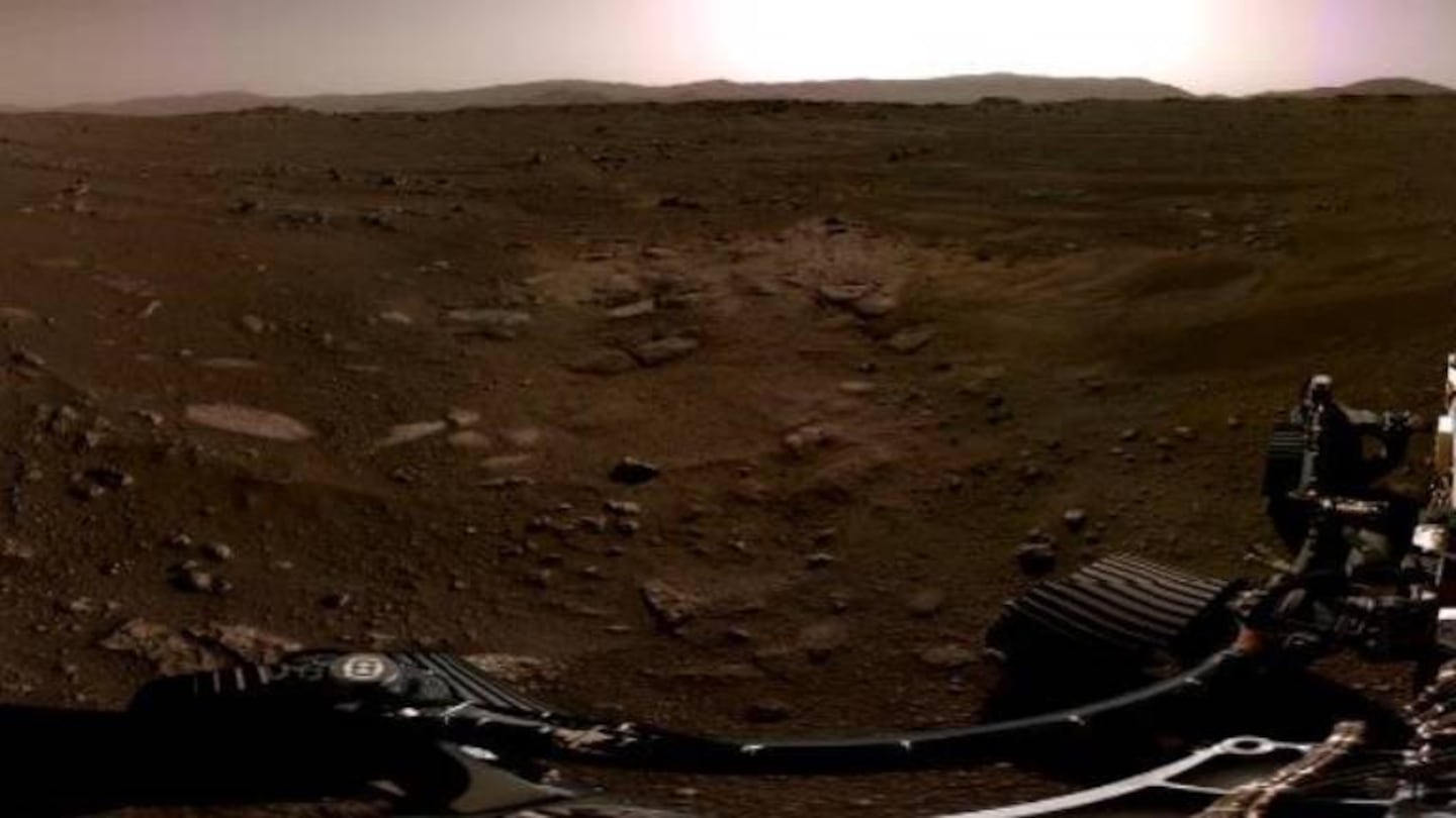 La NASA difunde primeros audios y videos de la llegada del Perseverance a Marte