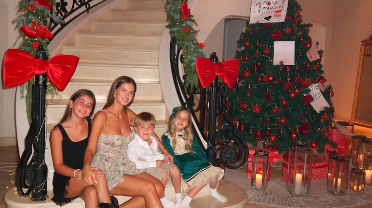 La Navidad de la China Suárez (Foto de Instagram @sangrejaponesa)