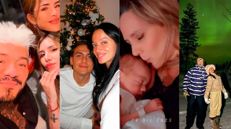 La Navidad de los famosos (Fotos de Instagram)