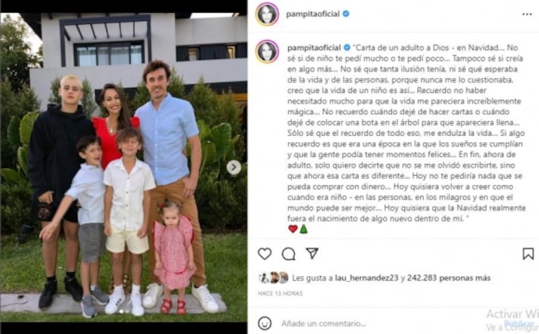 La Navidad de los famosos: la celebración de Marcelo Tinelli, Pampita, Wanda Nara, China Suárez y muchos más