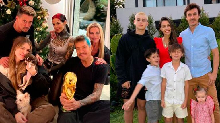 La Navidad de los famosos: la celebración de Marcelo Tinelli, Pampita, Wanda Nara, China Suárez y muchos más