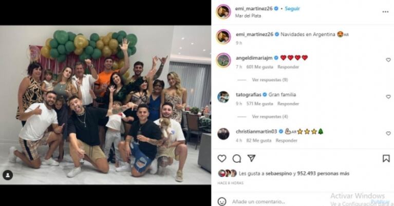 La Navidad de los famosos: la celebración de Marcelo Tinelli, Pampita, Wanda Nara, China Suárez y muchos más