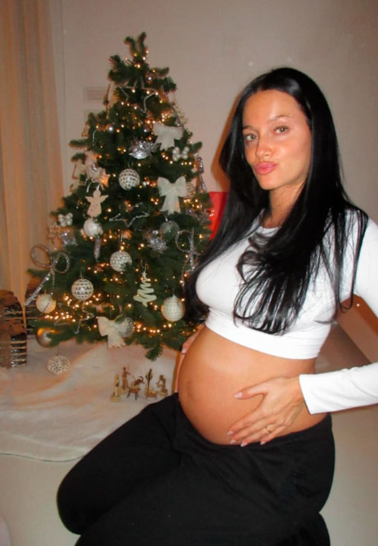 La Navidad de Oriana Sabatini embarazada (Instagram)