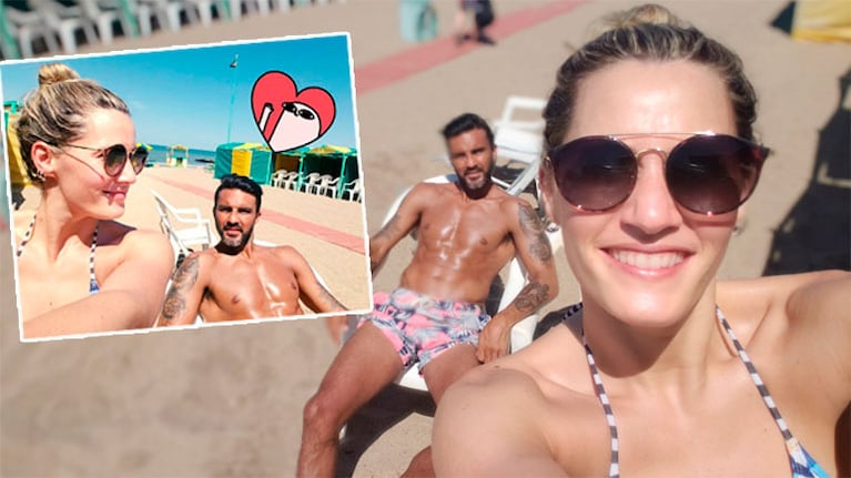 La Navidad playera de Mica Viciconte y Fabián Cubero en Mar del Plata: Disfruten con amigos y la familia