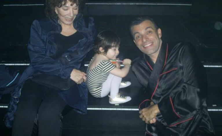 La nieta de Graciela Borges debutó en el escenario junto a Martín Bossi