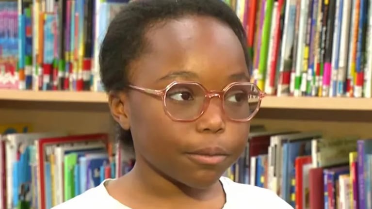La niña de 10 años que va a la primaria y a la universidad: la pequeña Sheldon de California. Crédito: Captura