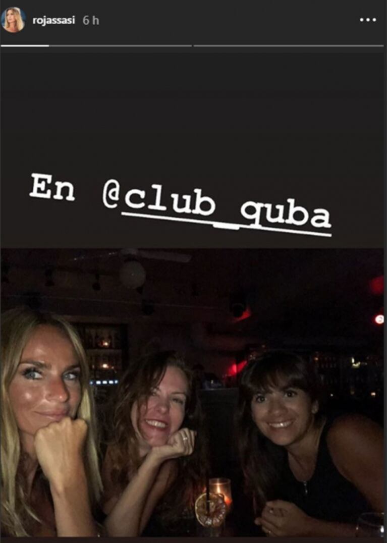 La noche de soltera de Sabrina Rojas tras su separación de Luciano Castro: look sexy y amigas en un boliche