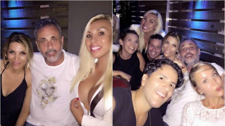 La noche de soltero de Rial en Miami. Foto: Instagram