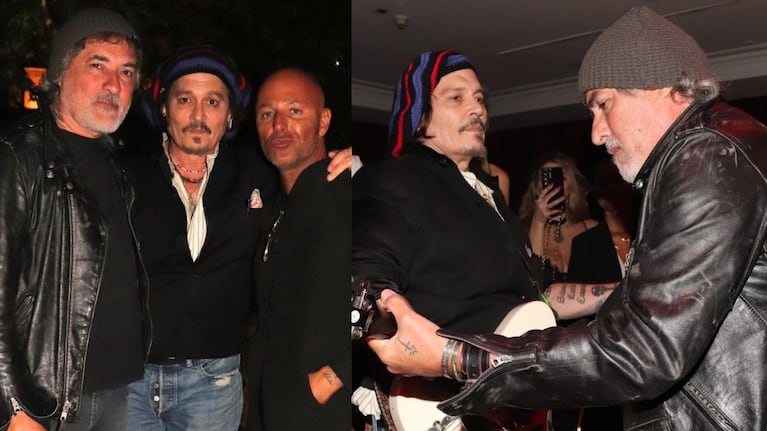La noche en que Johnny Depp hizo vibrar el Faena: zapada, famosos y lujo total en la cena de Gaby Álvarez