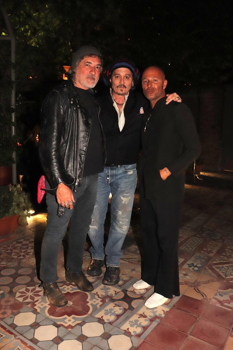 La noche en que Johnny Depp hizo vibrar  el Faena: zapada, famosos y lujo total en la cena de Gaby Álvarez