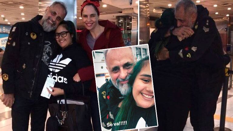 La nostalgia de Rial ante el viaje de su hija Rocío a Los Ángeles: Se fue a estudiar; a buscar su camino