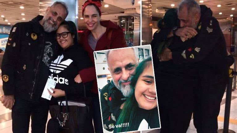 La nostalgia de Rial ante el viaje de su hija Rocío a Los Ángeles: Se fue a estudiar; a buscar su camino