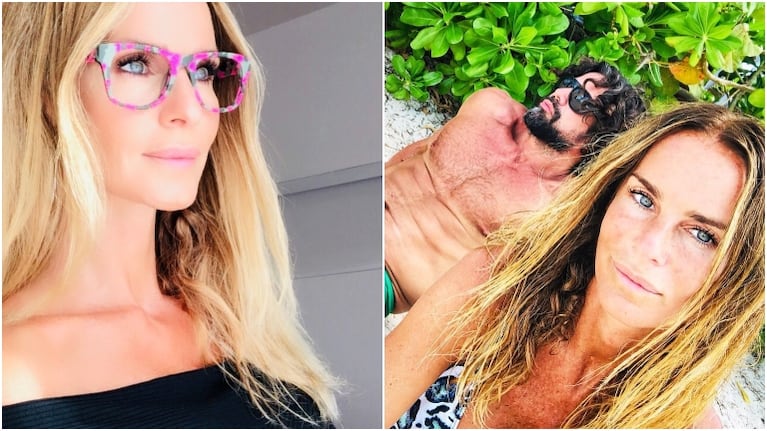 La nostálgica foto hot de Sabrina Rojas con Luciano Castro (Fotos: Instagram)