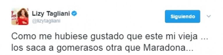 La nota de Infama con el padre del corazón de Lizy Tagliani que la enojó: "Me parece cruel molestar a un viejo de 80 años, semiciego, que lo único que hizo es ofrecer su corazón para ayudar"