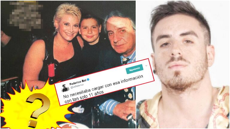 La nota retro de Carmen Barbieri a una revista que incomodó a Federico Bal (Fotos: Twitter y Web)