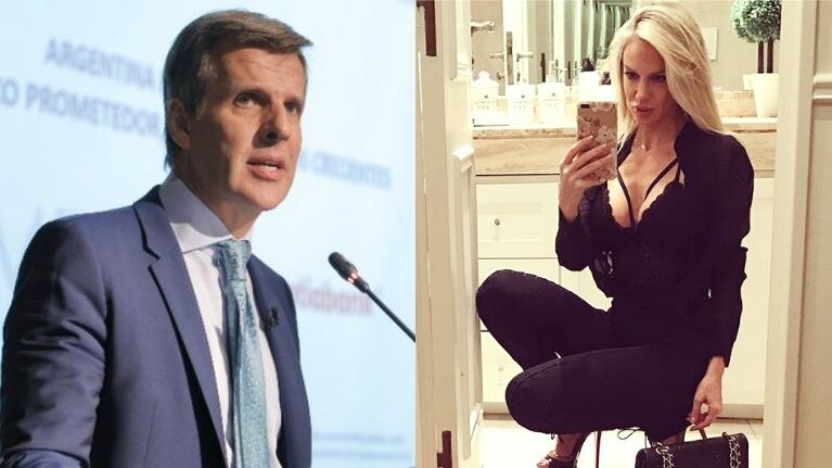 La noticia sobre Martín Redrado que enfureció nuevamente a Luciana Salazar (Fotos: Web e Instagram)