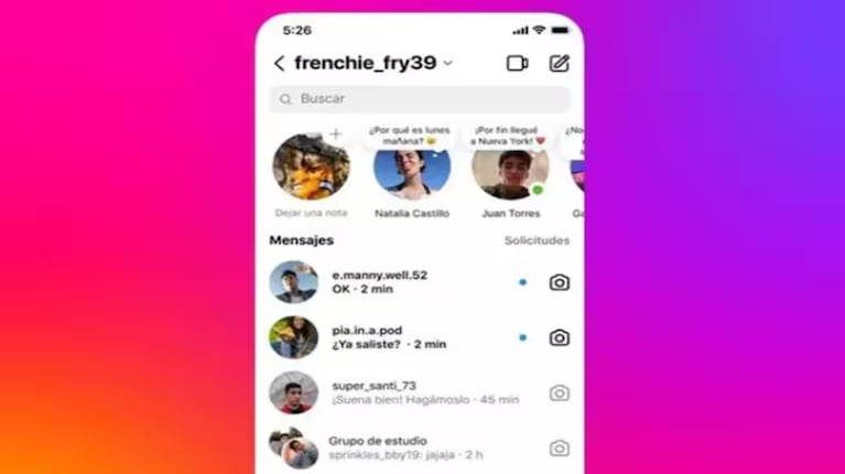 La novedad de Instagram respecto a las Notas que apunta a que los usuarios  publiquen con más frecuencia