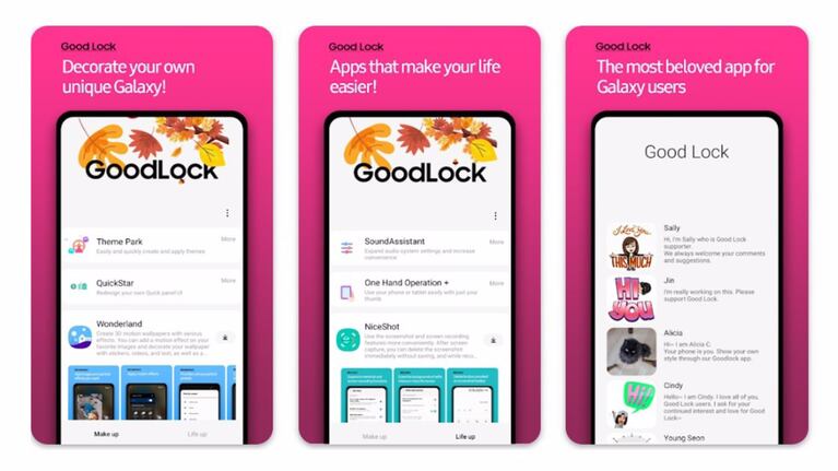 La novedad de Samsung sobre su app de personalización Good Lock que todos esperabam