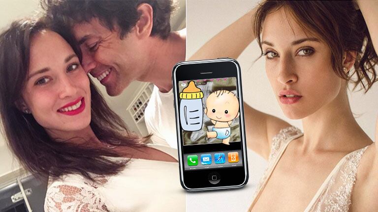 La novia de Mariano Martínez mostró la primera ropita del bebé que viene en camino (Foto: Instagram)   