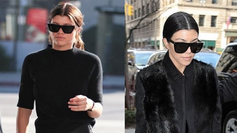 La novia de Scott Disick tiene un look similar al de Kourtney Kardashian ¿La imita?