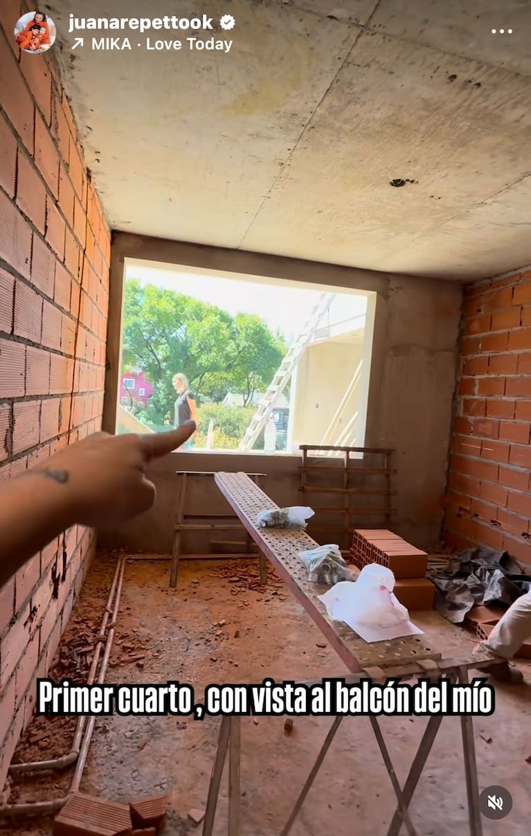 La nueva casa de Juana Repetto (Foto: Instagram/@juanarepettook).