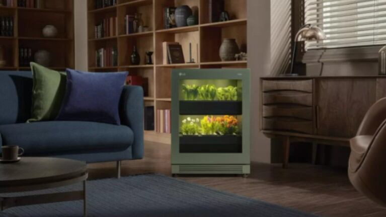 La nueva solución de LG permite cultivar vegetales, hierbas y flores en casa durante todo el año