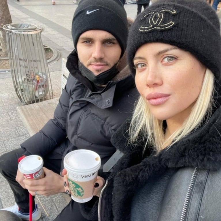 La nueva vida de Wanda Nara en París: paseos y mimos con Mauro Icardi y Tano, la mascota