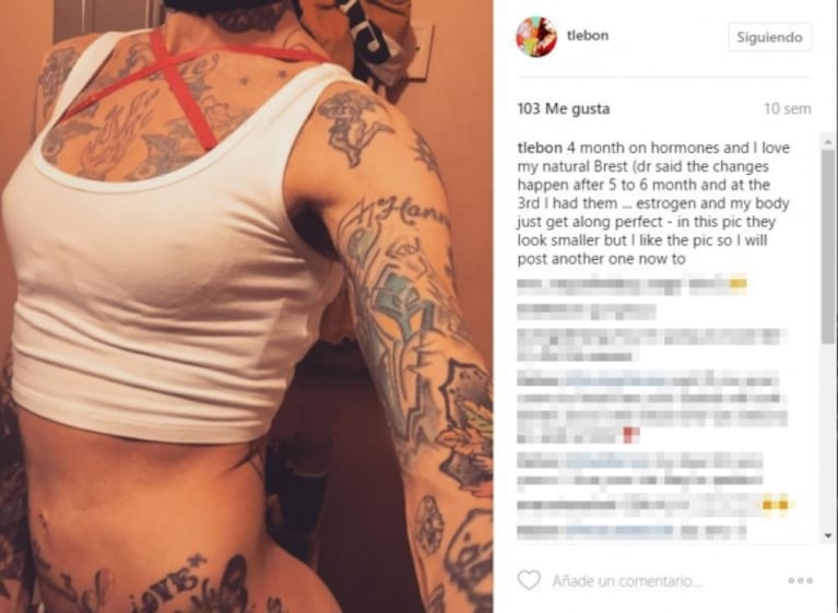 La nueva vida del hijo de David Lebón como mujer trans