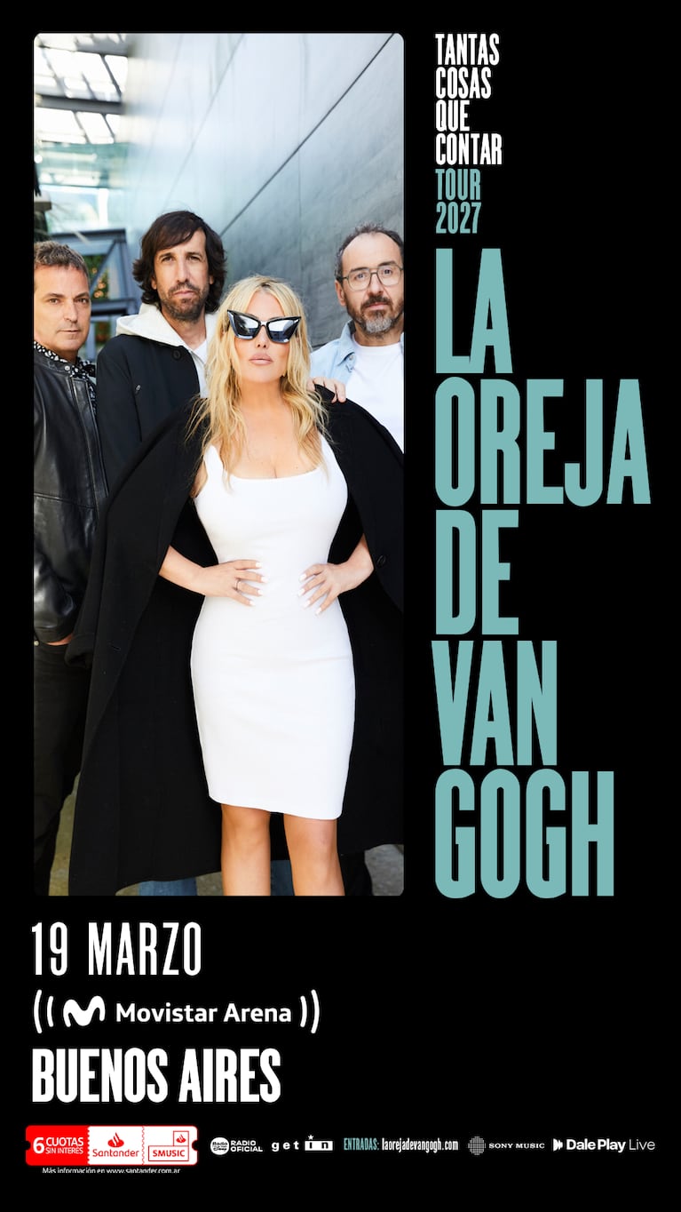 La Oreja de Van Gogh en Argentina con Amaia Montero: sale a la luz cómo será el concierto