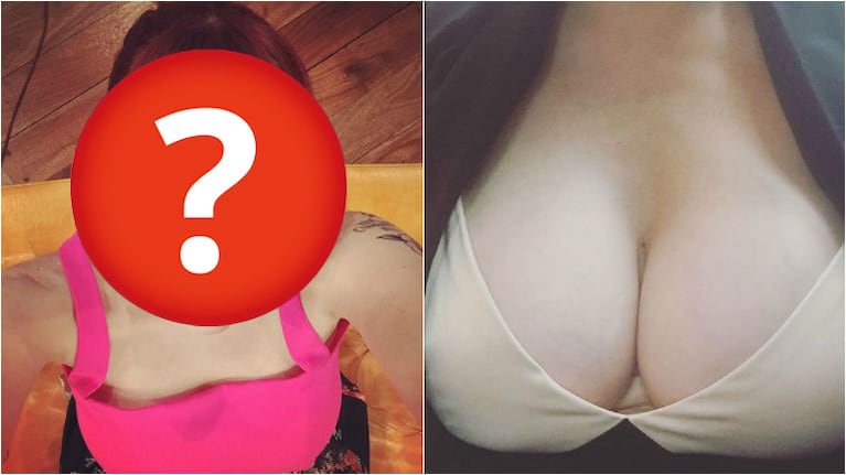 La osada foto de las lolas de Connie Ansaldi (Fotos: Instagram)