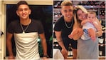 La palabra de Facundo Ambrosioni tras la versión de crisis con Morena Rial en plena cuarentena (Fotos: Instagram)