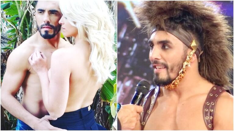 La palabra de Fernando Bertona tras las fotos hot con Ailén Bechara (Fotos: Instagram y Captura)