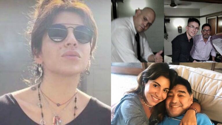 La palabra de Gianinna Maradona tras las repudiables fotos de Diego muerto (Fotos: Web)