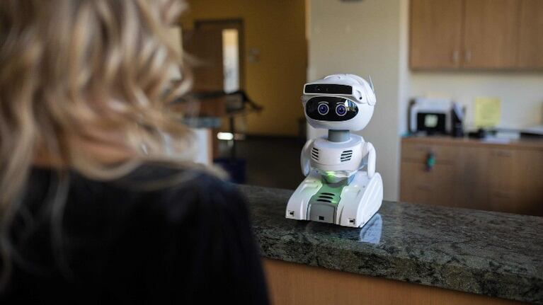 La pandemia catapultó el interés por los robots de compañía. Foto: AFP.