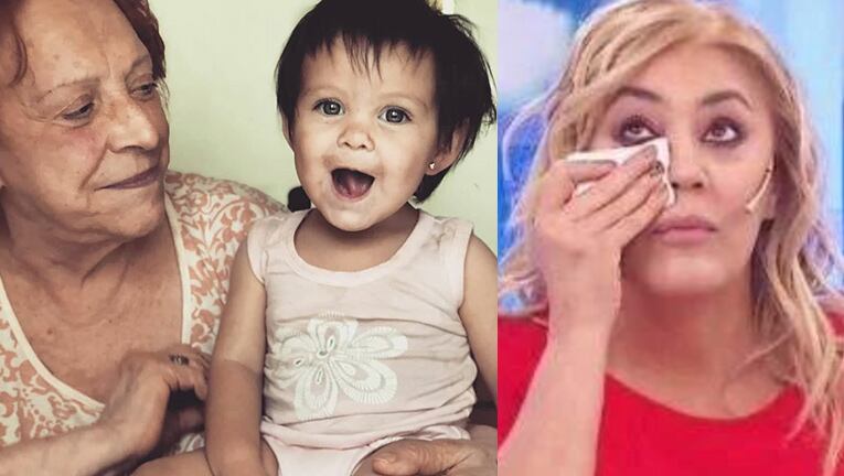 La panelista está triste y preocupada por la salud de su mamá.