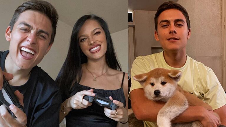 La pareja celebró la llegada de su nueva perrita.