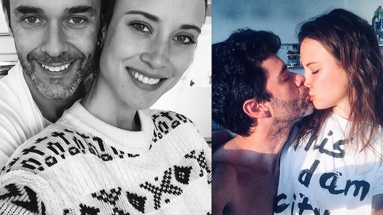 La pareja celebró su tercer aniversario en la red.