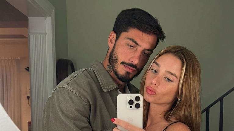 La pareja formada por Lucía Celasco y Nicolás Figal, cada vez más consolidada
Crédito: Instagram @lucia_celasco