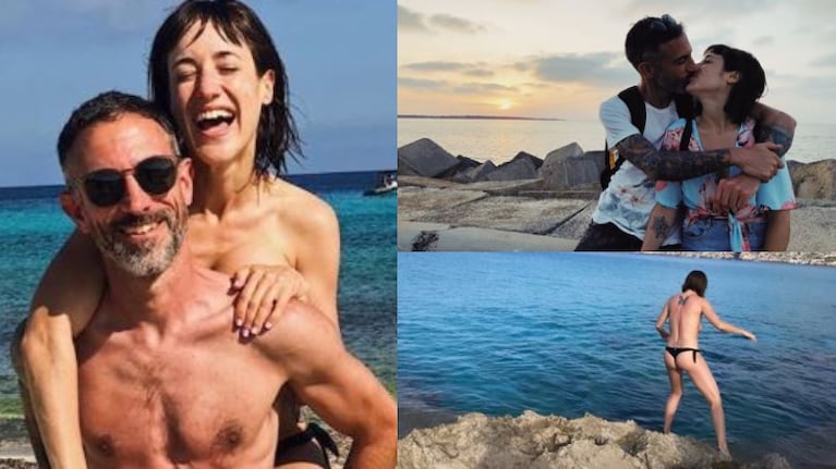 La pareja vive días inolvidables en Formentera.