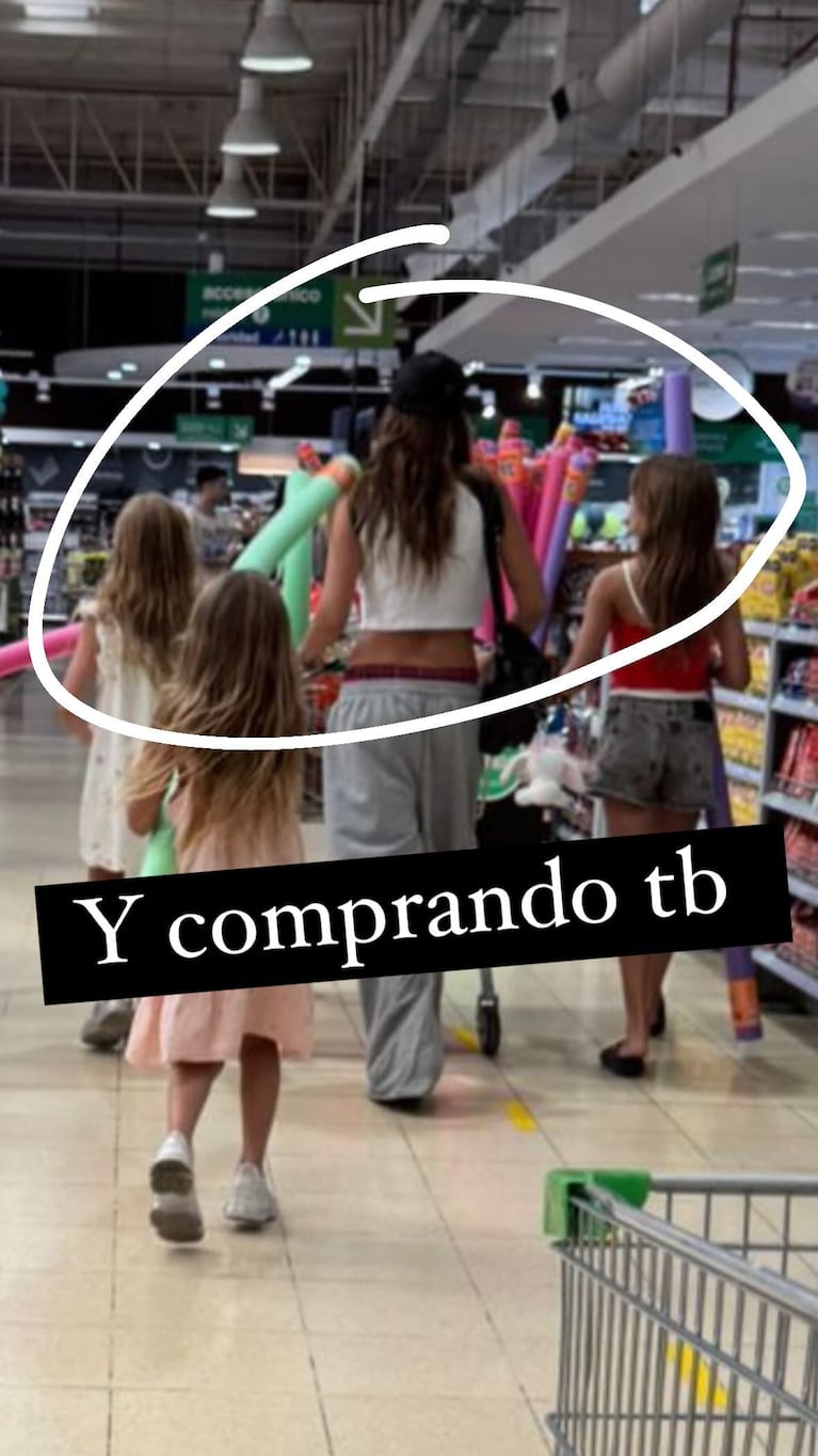 La peculiar salida de la China Suárez, su hija y las de Wanda Nara y Mauro Icardi / Foto: Instagram