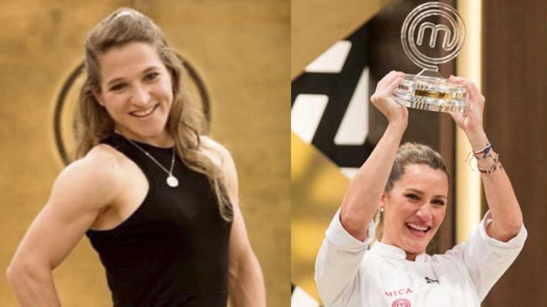 La Peque Pareto felicitó a Mica Viciconte por su triunfo en MasterChef.