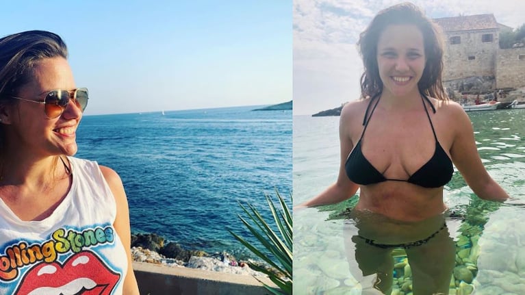 La periodista se tomó unos días para disfrutar con sus amigas.