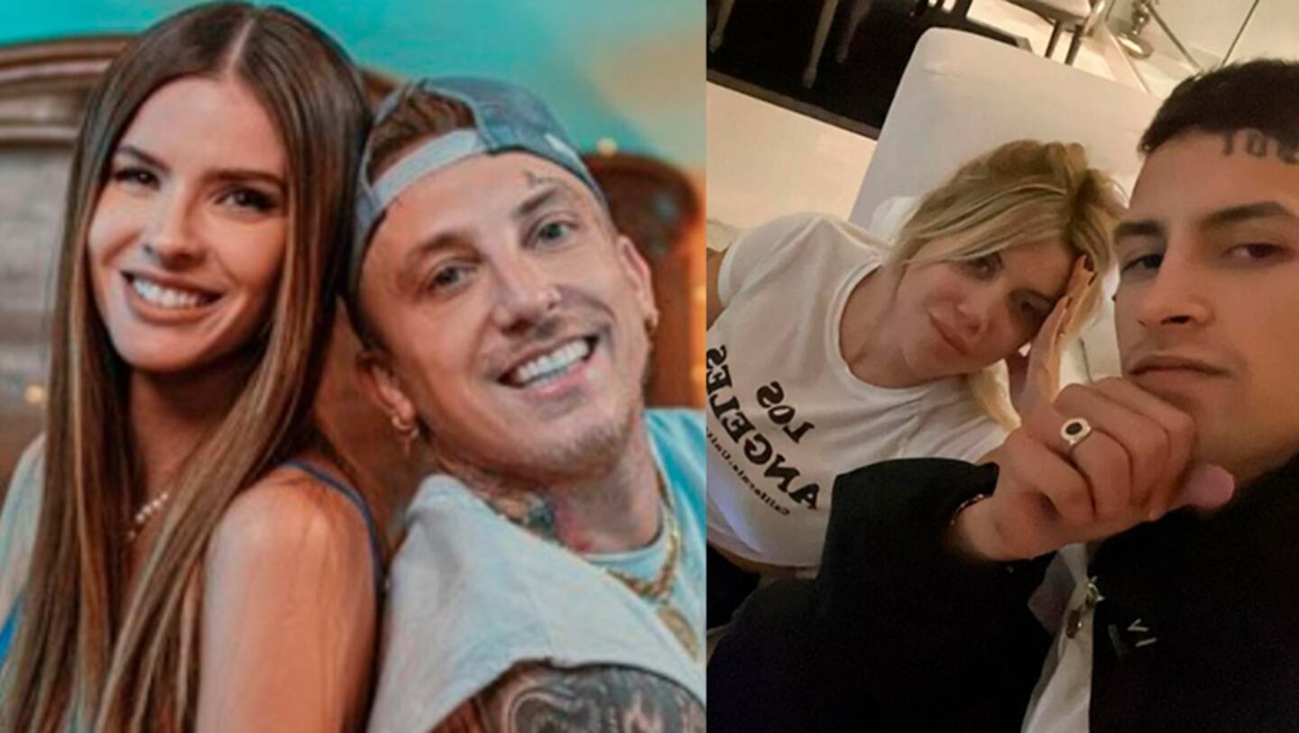 La picante coincidencia entre Wanda Nara y L-Gante con China Suárez y El Polaco por sus últimos hits.