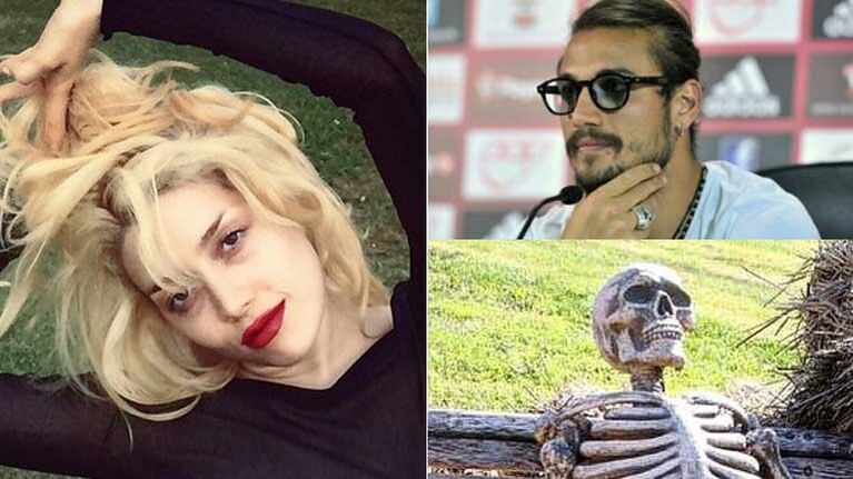 La picante "foto-burla" de Militta Bora a Daniel Osvaldo.
